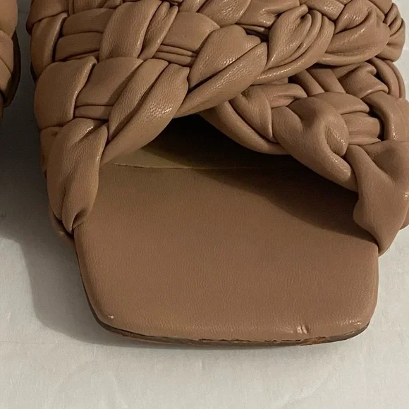 STEVE MADDEN Marina Sandals, Woven, Braided, Sz 7, Flats, Minimalist, Boho - Picture 8 of 14